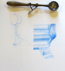 Ena's magnification drawing